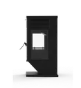 Печь-камин Березка Hors - 6 (Хорс) Black Stove, сталь+чугун (Березка) до 160 м3