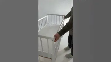 Детская кроватка Промтекс Мини МП белый