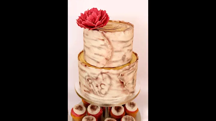 Birken-Torte/Birch Tree Cake/Торт Берёзка