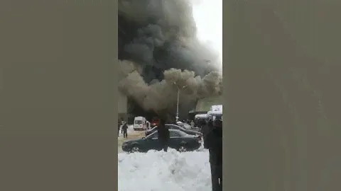 Пожар Горит Искитимский Маленький Рынок