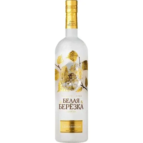 Водка Белая Березка Золотая золотая 1л-0