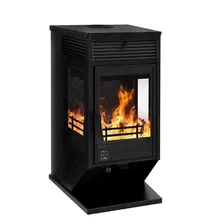 Печь-камин Hors-9 (Хорс), сталь+чугун (Black Stove) до 200 м3 Печи-камины Березка