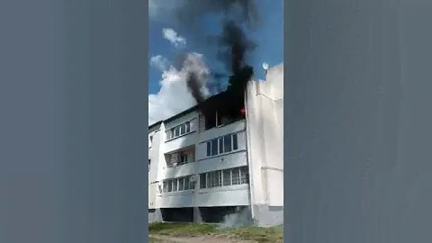 пгт Белая Березка Брянской области Трубчевский район,дрон ВСУ залетел  квартиру.#сво#новост #россия